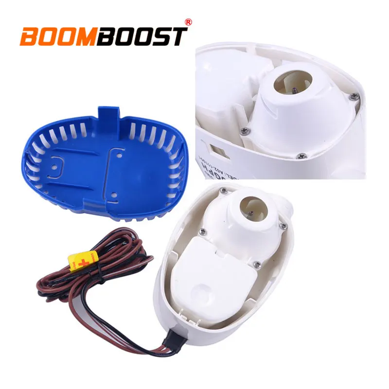 

For Boat Hulls/Bilges Bait Tanks Bilge 1100GPH DC 12V For Boat Marine Automatic 3.2A Auto Water Pump Float Switch Submersible