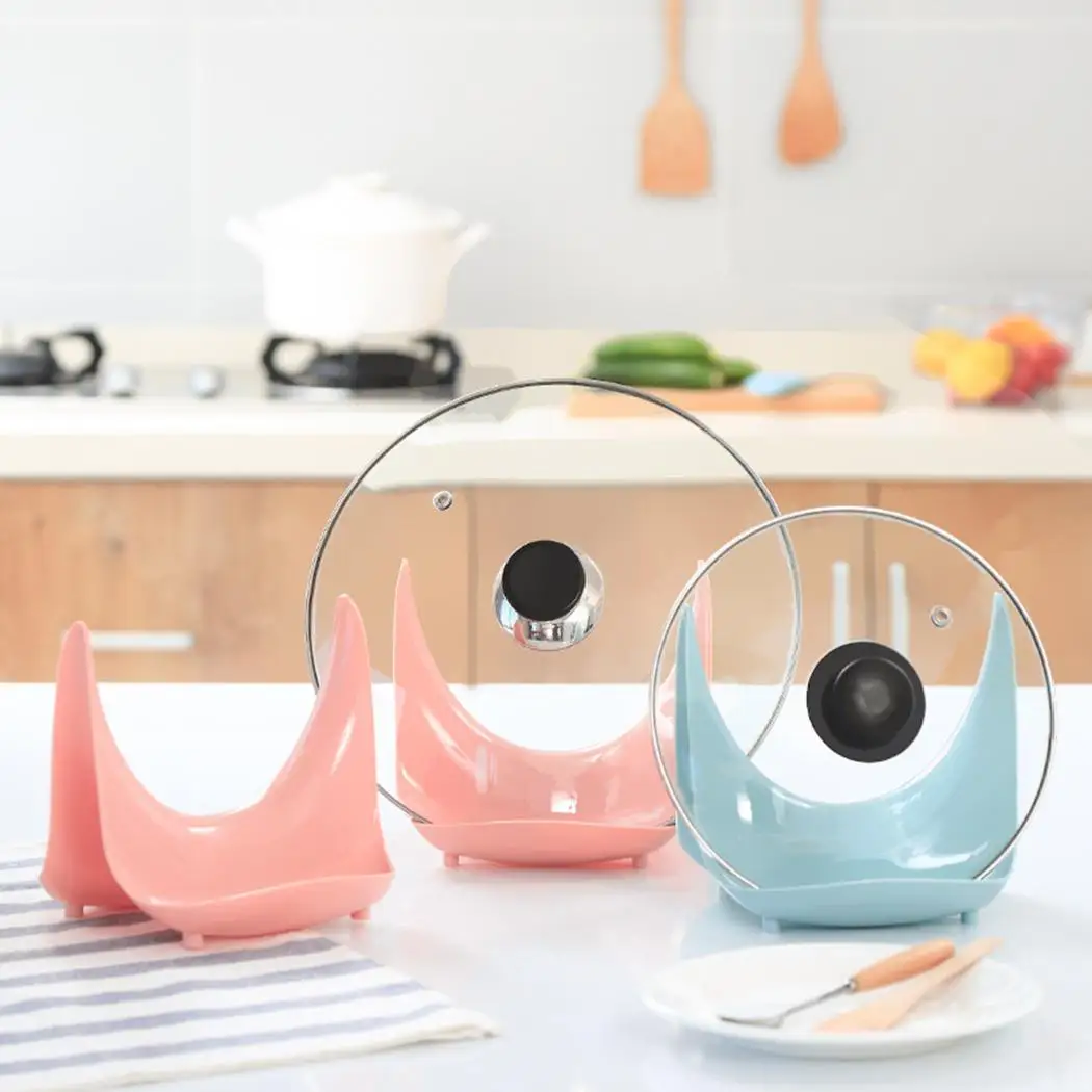 Кухонная Крышка для кастрюли подставка-держатель стойка хранения кухонные