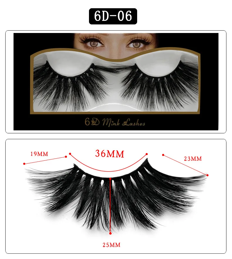Handmade reusable 6D mink lashes thick natural look long fake plastic cotton stalk 10 styles available 300pairs/lot DHL | Красота и
