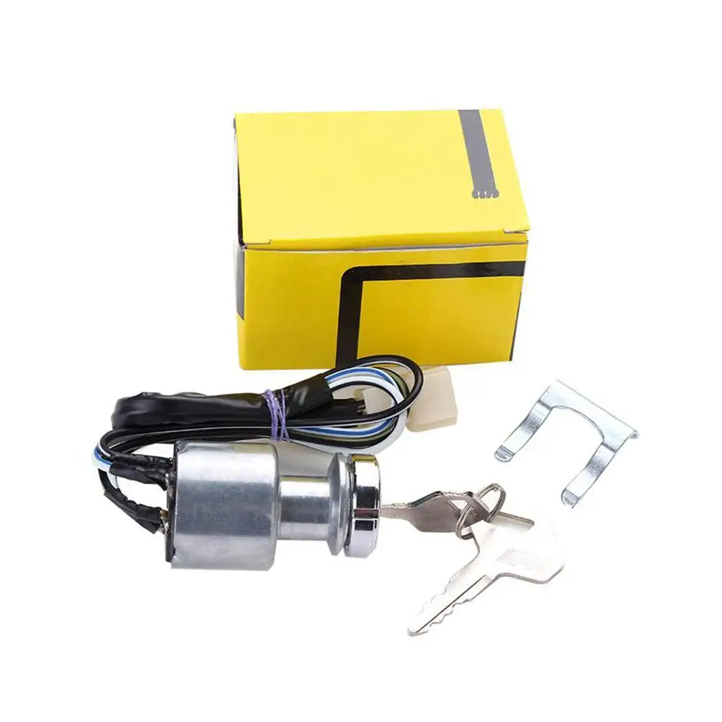 Проводная клавиатура 12 V/24 V автомобильный двигатель старт серебрянная пуговица
