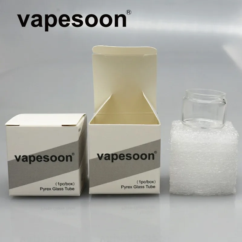 

4pcs Newest VapeSoon original replacement pyrex Extend glass tube for Smok Stick M17 Tank Atomizer