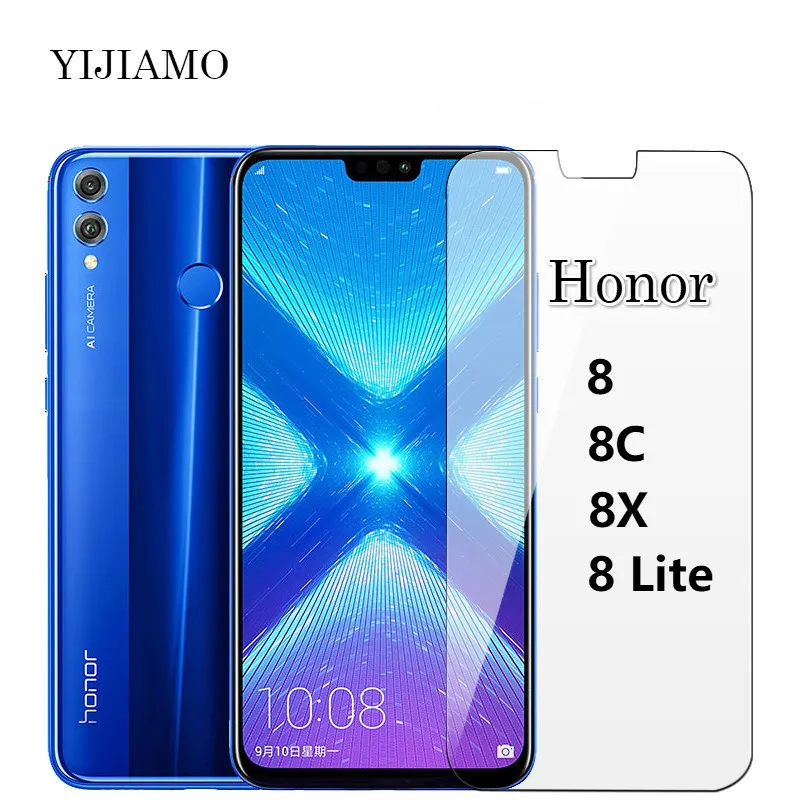 2.5D стекло для Huawei Honor 8x 8c 8 X Lite защитная пленка экрана защитное закаленное 9h чехол |