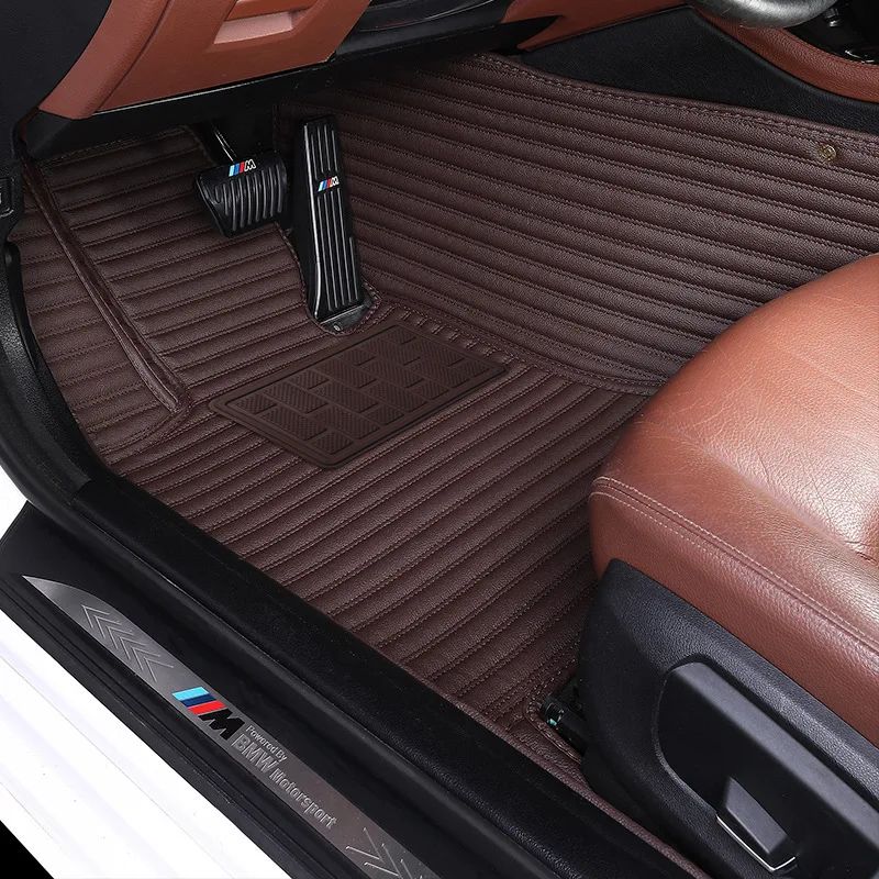 Myfmat кожаные Коврики для ног автомобильные коврики Cadillac CTS CT6 SRX Escalade SLS ATSL XTS XT5 ATS