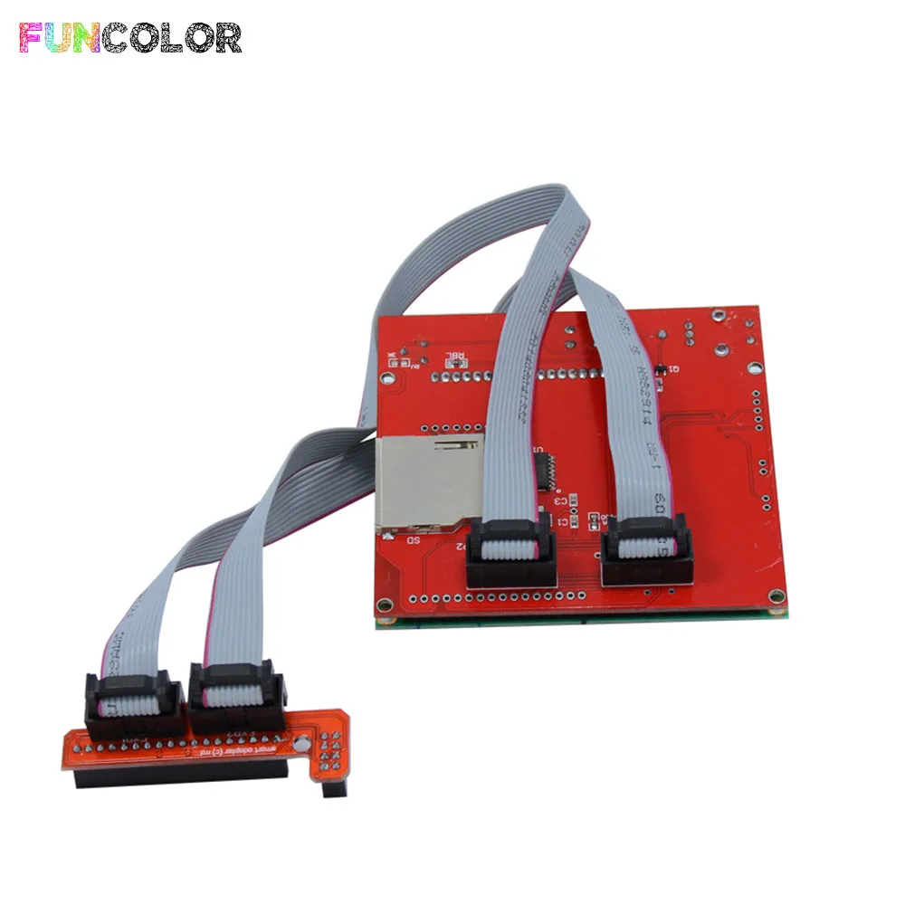 Funcolor ЖК дисплей Смарт материнская плата RAMPS1.4 Дисплей монитор синий Экран