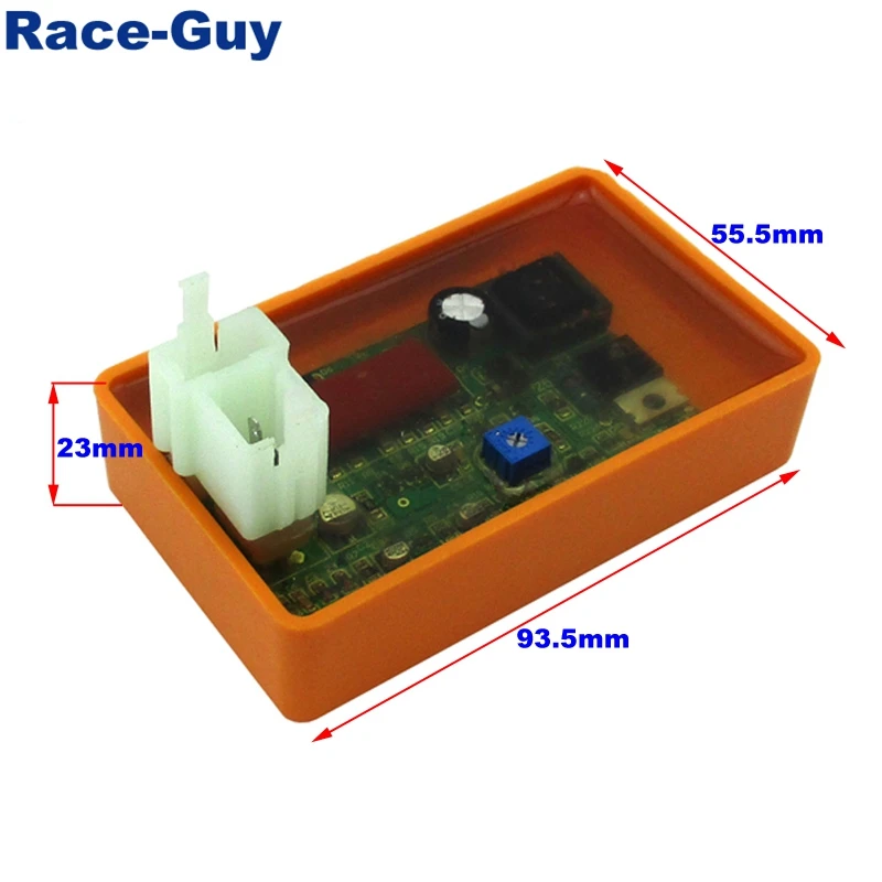 6 Pin производительность DC CDI ECU Регулируемый REV Box для Honda Helix CN250 Elite CH250