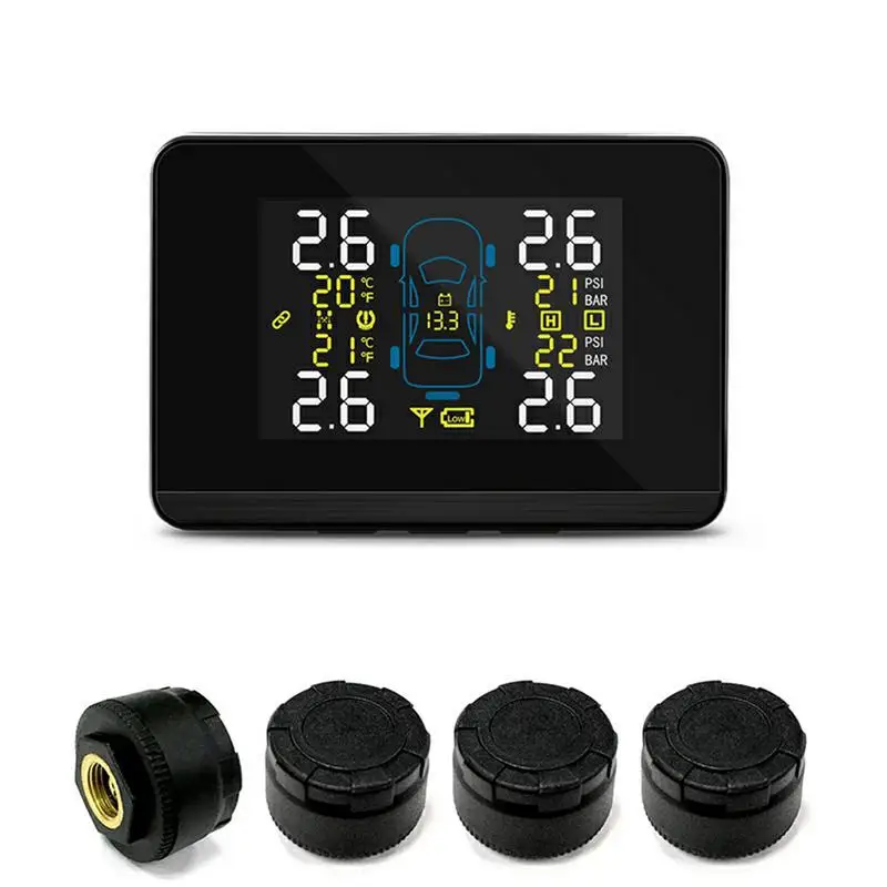 CAREUD DC8V DC16V Универсальная автомобильная TPMS беспроводная система контроля