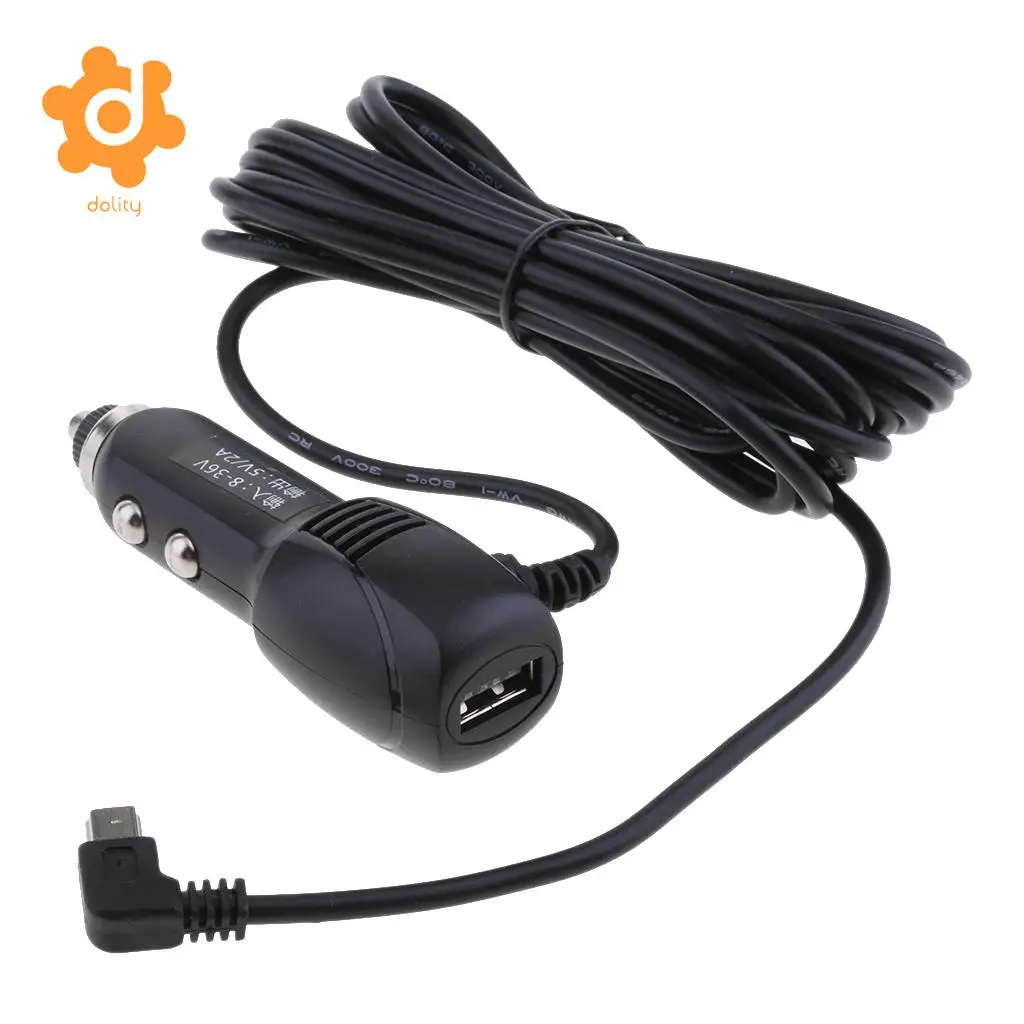 Dolity DC8/36В до 5V2A автомобильное зарядное устройство с быстрой зарядкой мини USB левый