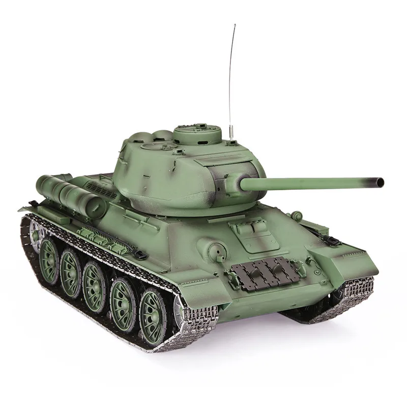 Heng Long 3909 1 1/16 2 4G T 34 Rc автомобиль боевой танк металлический трек W/звуковая игрушка