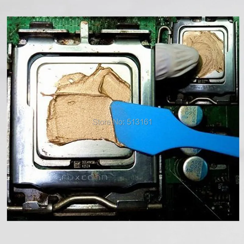 10 шт. GD6600 золотой цвет тепловой смазки радиатор ЦП паста|cpu paste|heatsink cpucpu thermal paste |