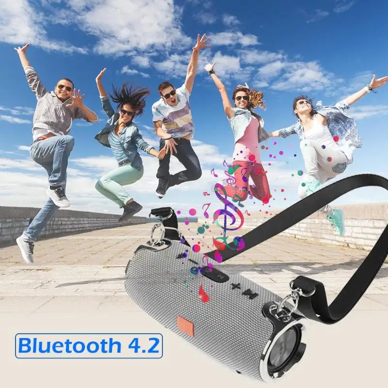 Мини Bluetooth 4 2 динамик маленький Военный барабан музыка беспроводной s портативная