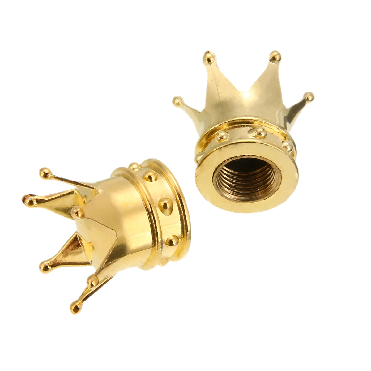 Mayitr 4 шт. Корона Syle Vent cap s Золотая алюминиевая колесная шина шинный воздушный