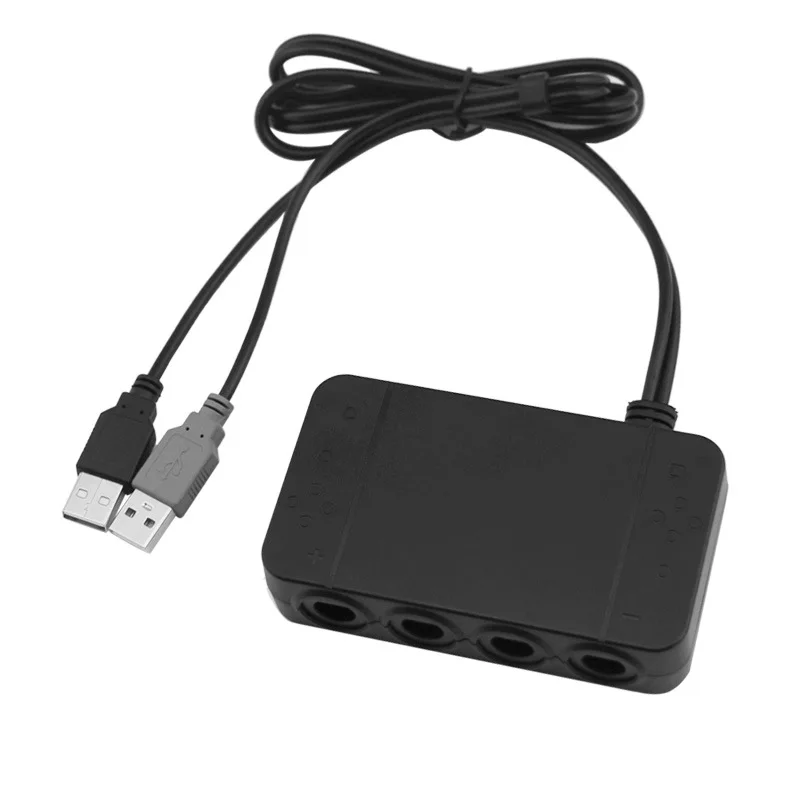 4 порта Gc для переключения Wii U Pc Gamecube контроллер адаптер с турбо и домашней