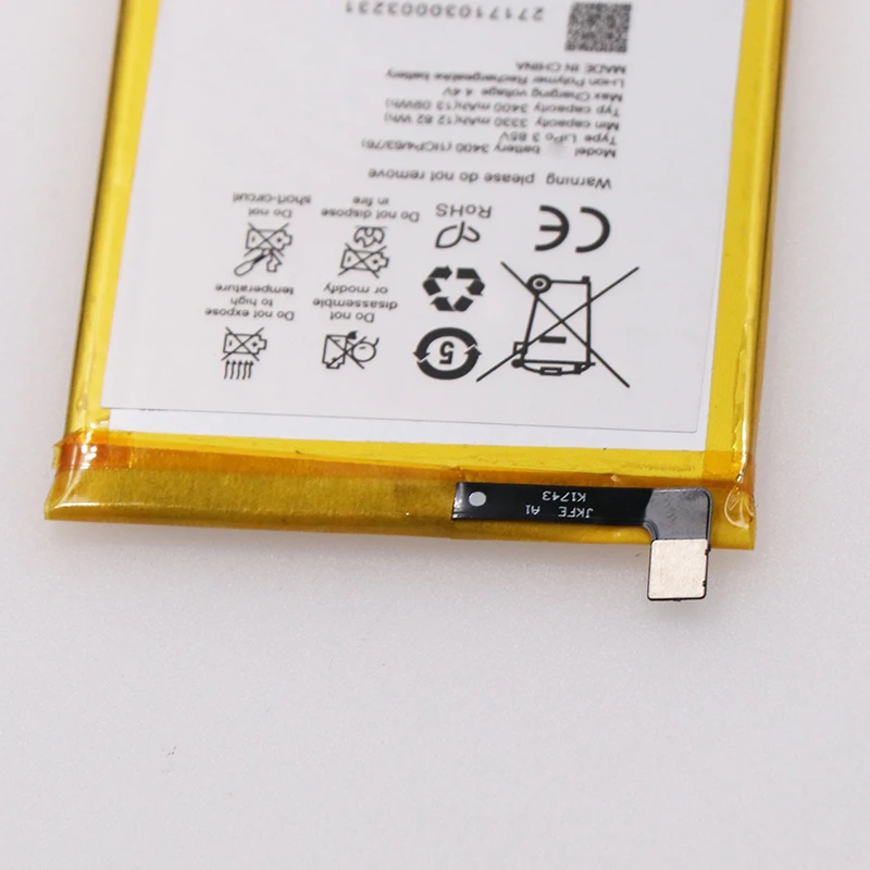 3400mAh для BQ Aquaris V PLUS Экстрим Замена батареи Batterie Мобильный телефон с