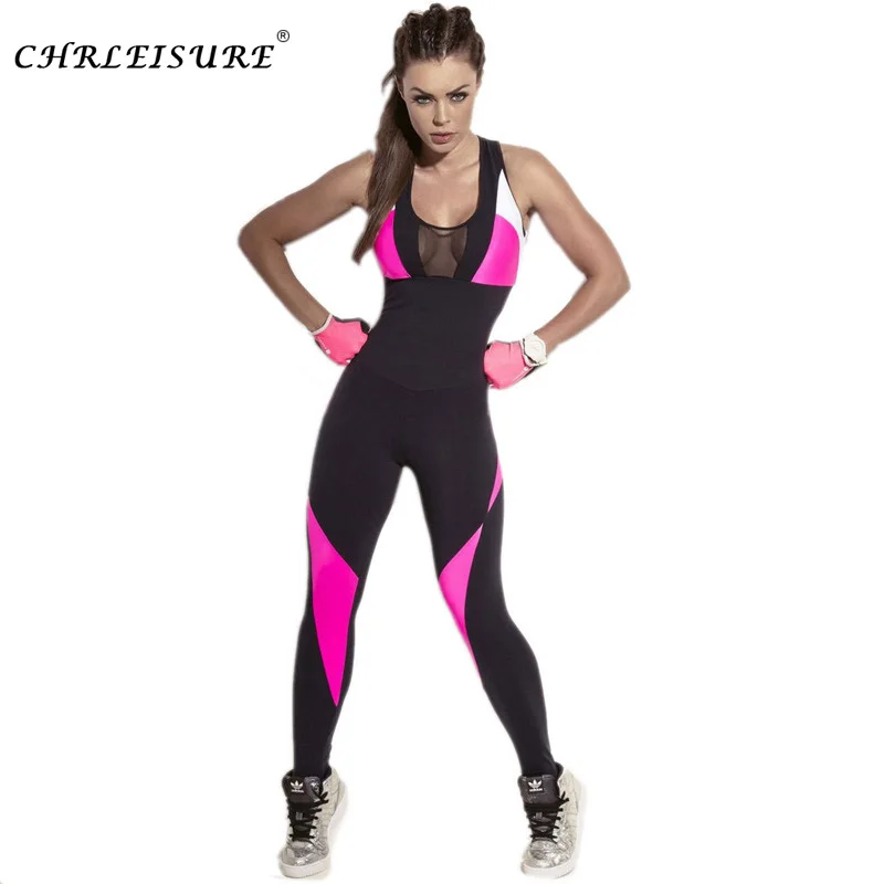 Женский спортивный костюм Chrleisure большого размера с открытой спинкой и