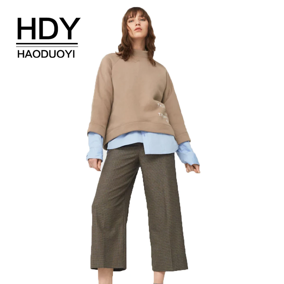 HDY Haoduoyi/простая и легкая спортивная одежда для отдыха студентов путешествий с
