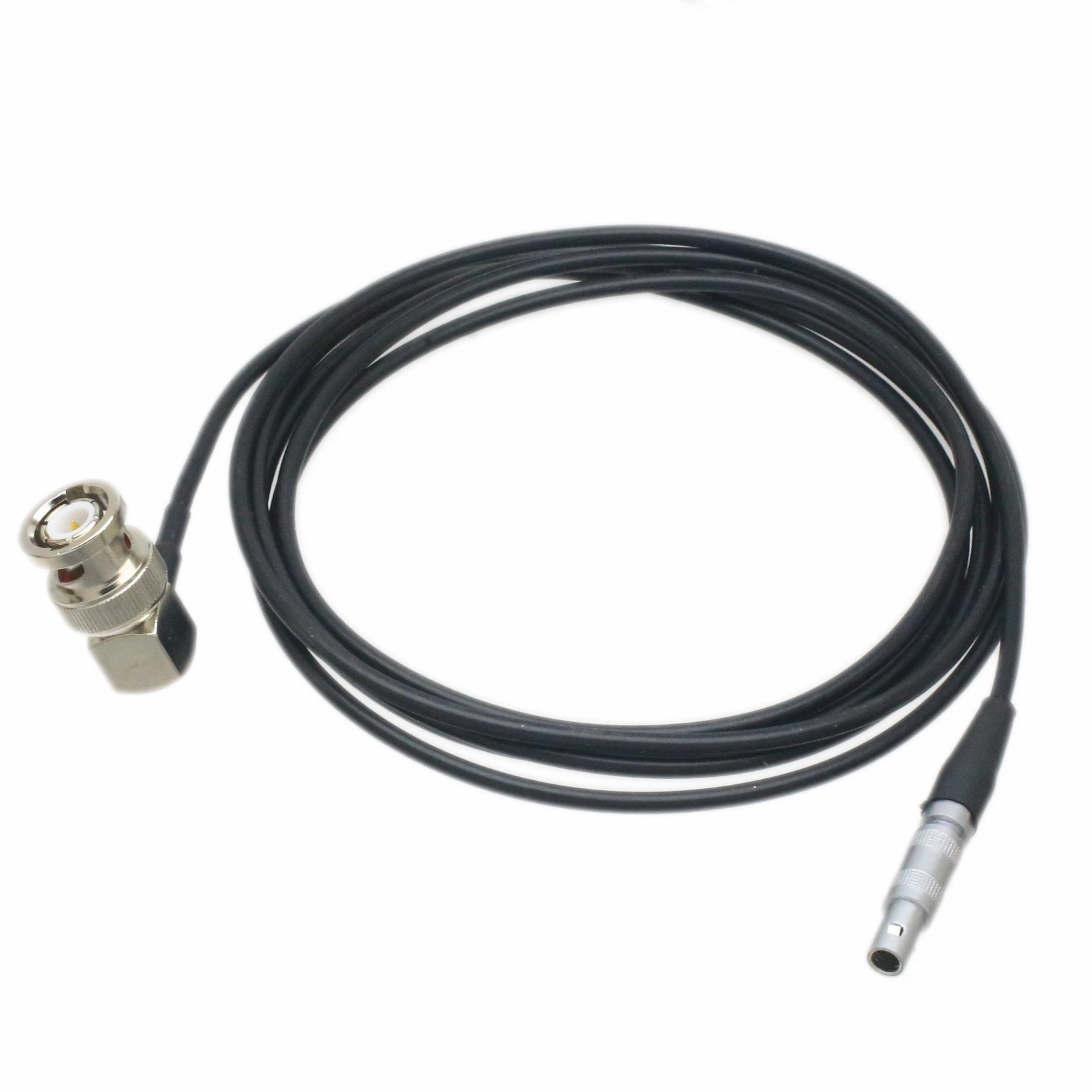 Кабель BNC male elbow to LEMO-00S 00 plug 6.5FT для ультразвукового NDT TOFD USF GE Panametrics Krautkramer