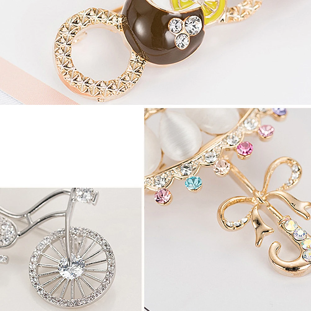 Womens High-grade Alloy Decorative Stylish Corsage Brooch Pin Breastpin Boutonnieres |