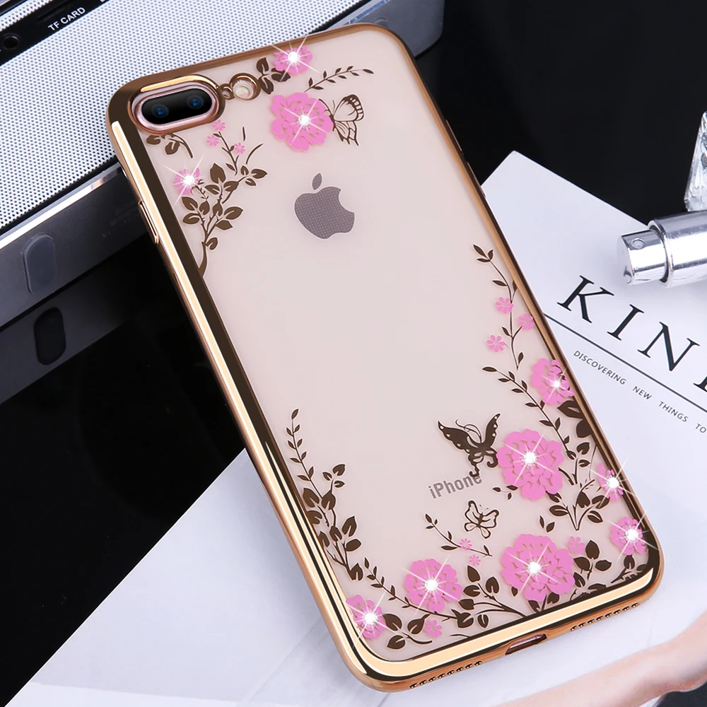 Роскошный чехол KISSCASE для Samsung Galaxy S8 Plus J7 J5 J3 2017 зеркальные чехлы с бриллиантами A7 A5