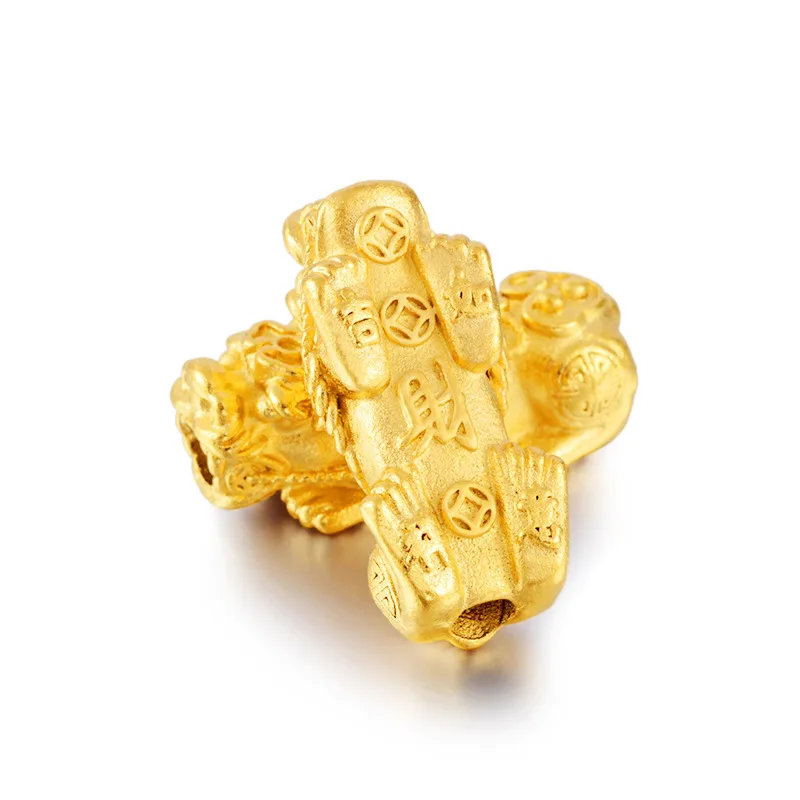 Vietnam Alluvial Gold Big Pixiu Высокое качество без выцветания латунь бусины ювелирные