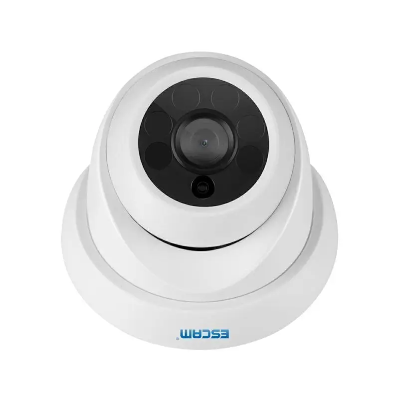 Escam Qh001 Onvif H.265 1080P P2P Ir Dome Wifi Ip камера с функцией интеллектуального анализа 3D