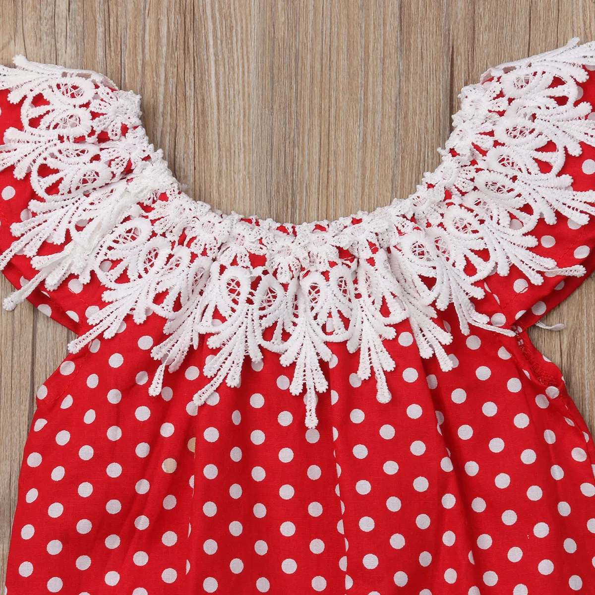 Emmababy/2019 Одежда для новорожденных девочек Кружевное боди без рукавов с оборками