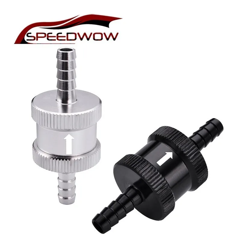 Автозапчасти SPEEDWOW черный серебристый 1/4 &quot6 мм алюминиевый сплав бензиновое