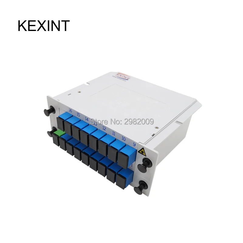 KEXINT напрямую с фабрики PLC сплиттер устройство SC/UPC 1*16 вставки/LGX/Кассетный тип
