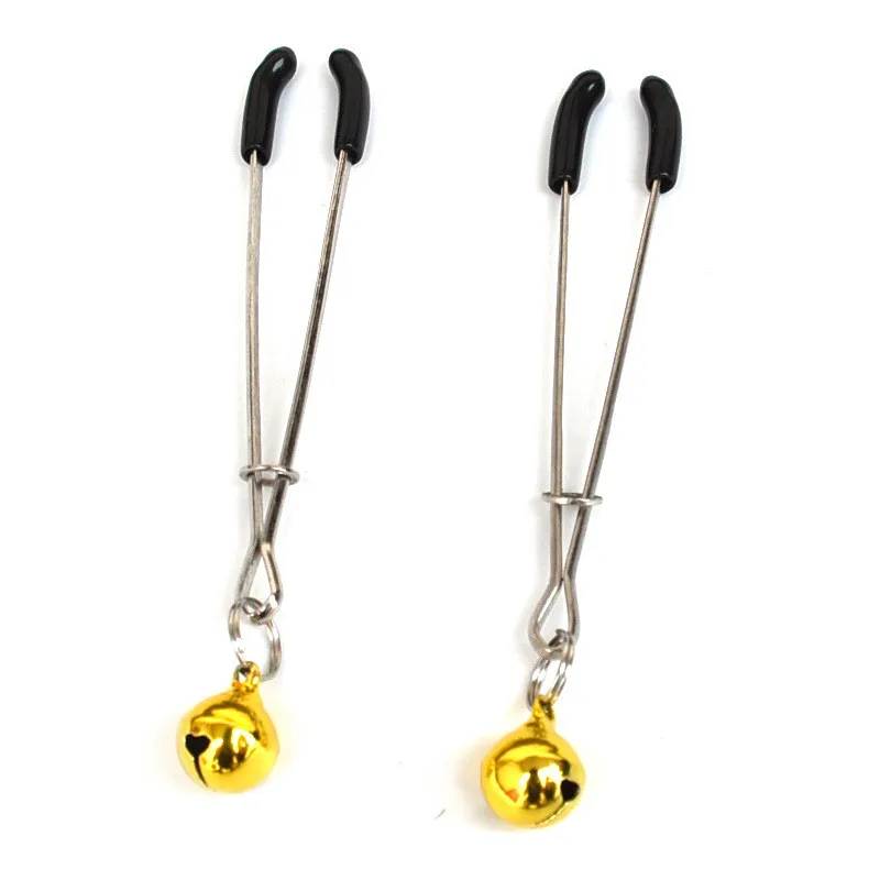 Секс металлический женский звонок зажим для сосков флирт аксессуары массажные