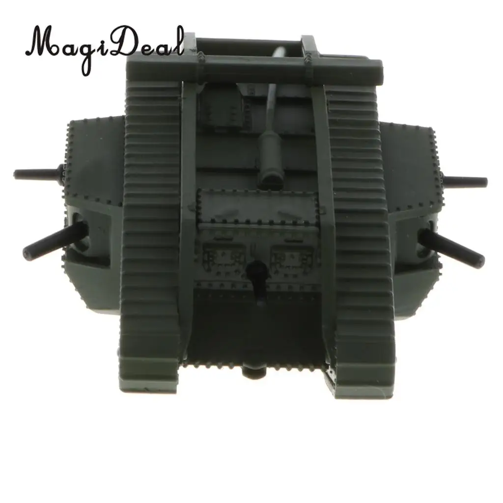 1/100 моделирование литья под давлением Великобритании MK. IV Мужской Танк WWI
