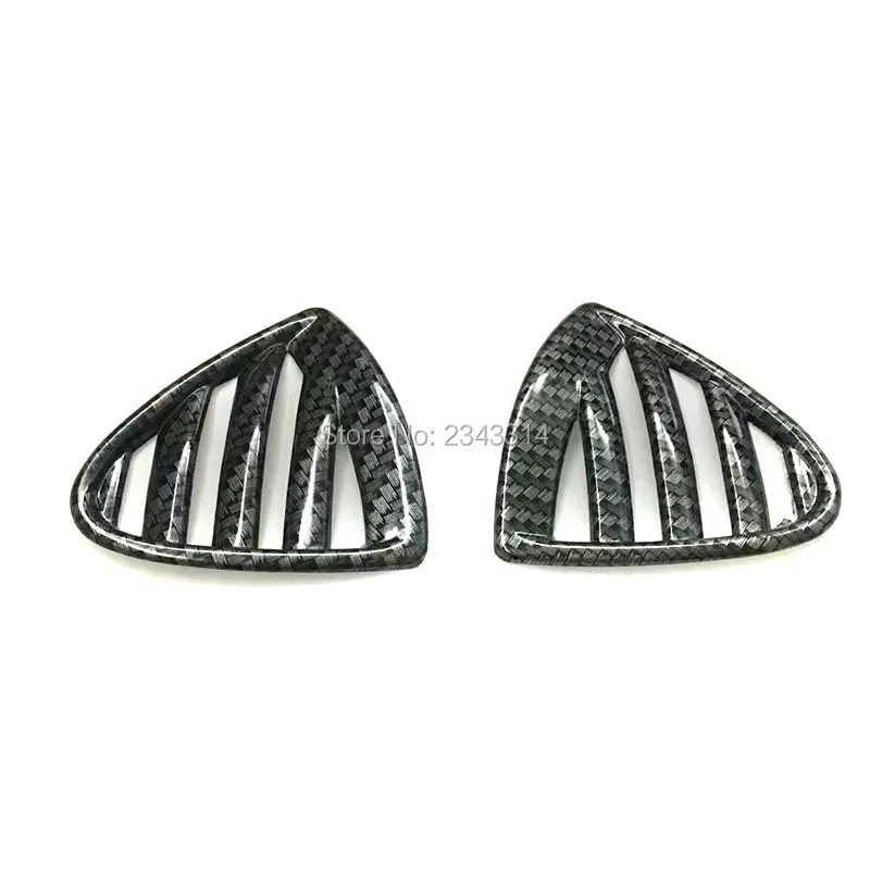 Для Nissan Kicks 2017 2018 2019 ABS автомобильный внутренний Кондиционер AC Vent Outlet крышка рамка