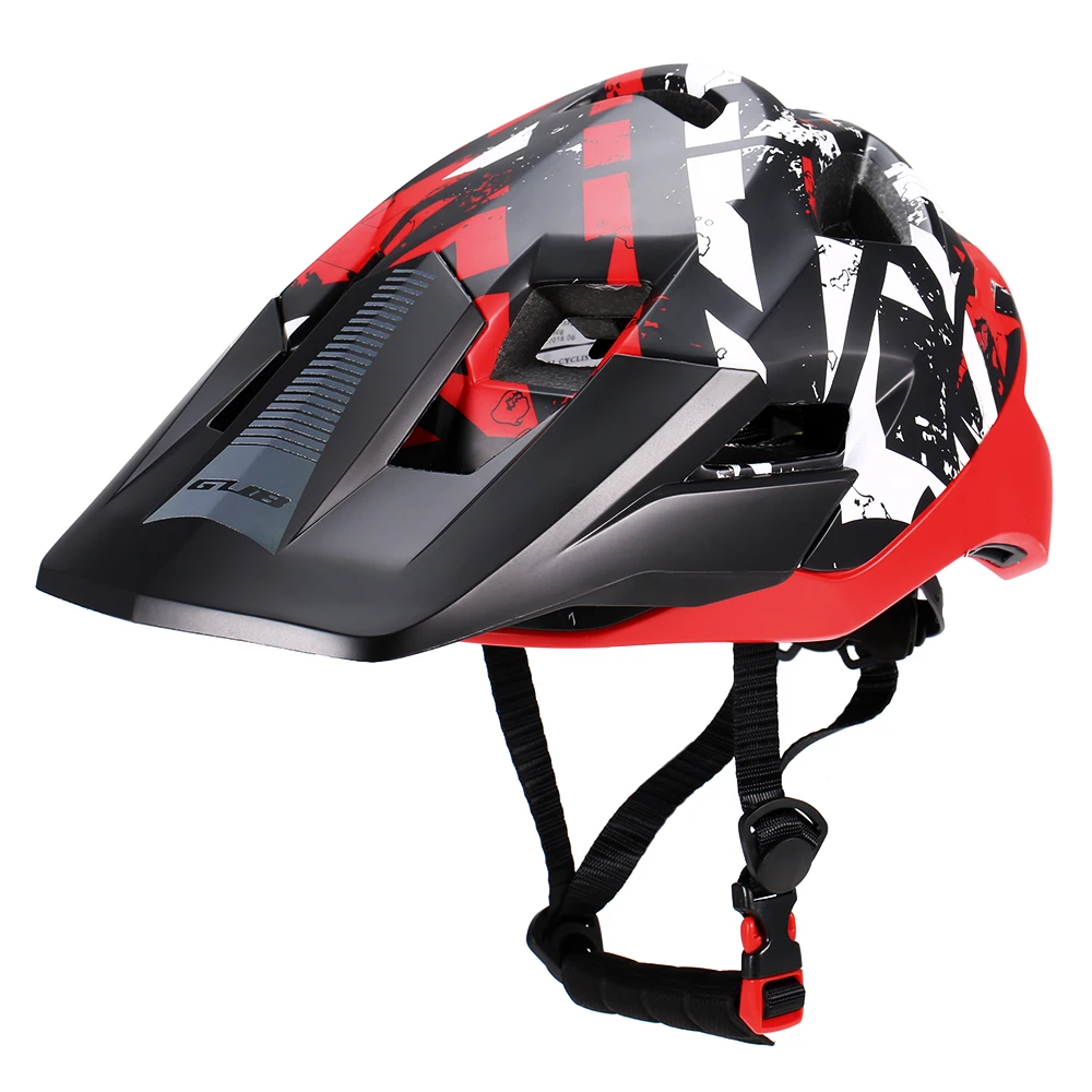 GUB Cycling Helmet Detachable Full Face for Child Skating Skiing Reflective Safety with Visor and Warning Light | Спорт и