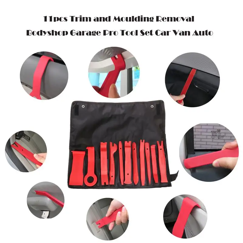 11 шт. набор инструментов для удаления обрезки и формования кузова гаража