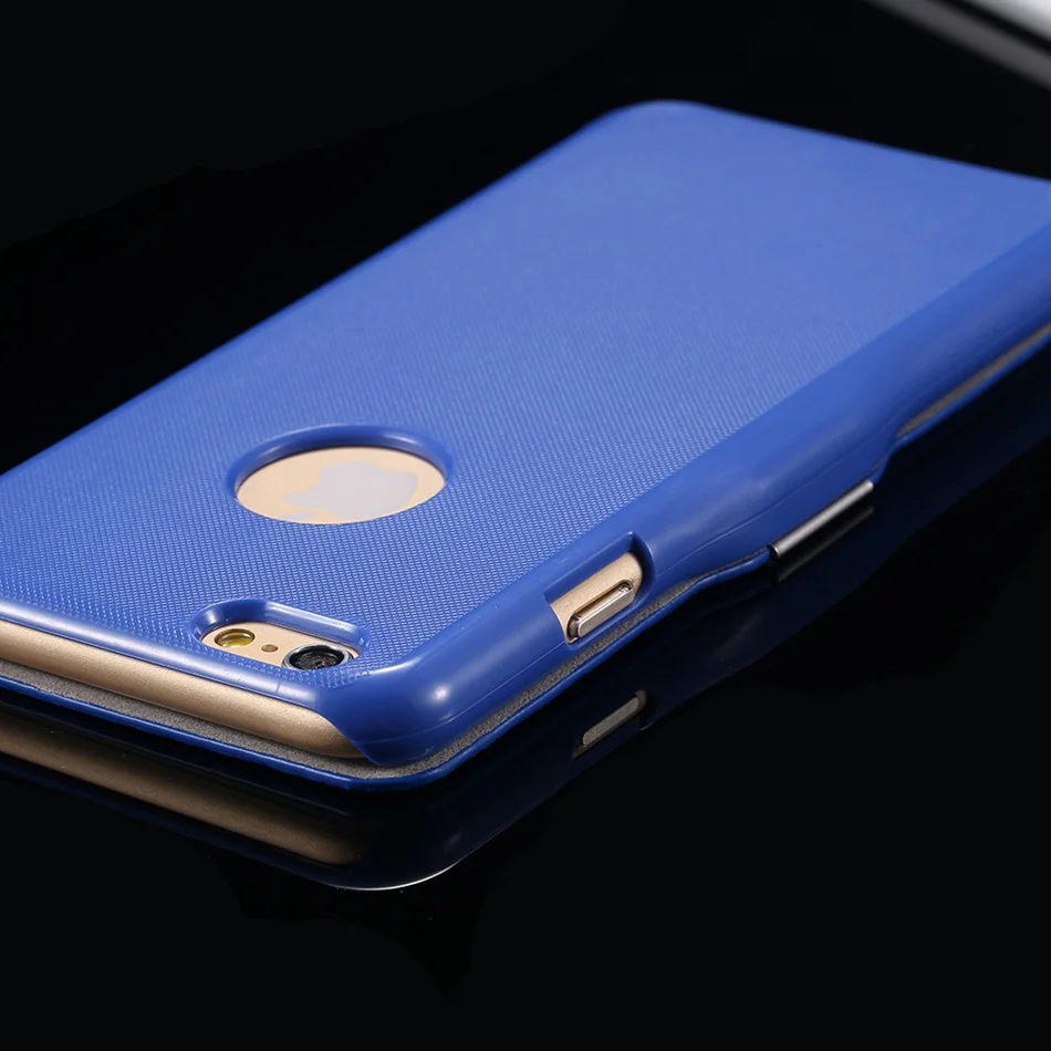 Магнитный чехол KISSCASE для iPhone 6 6S Plus чехлы телефонов 5C 5 5S SE ультра тонкий тканевый с