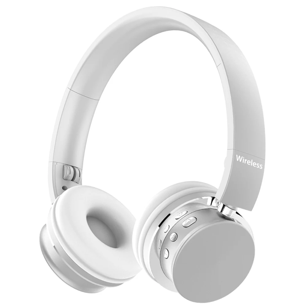 Беспроводной наушники Bluetooth гарнитура складные регулируемые стерео с микрофоном