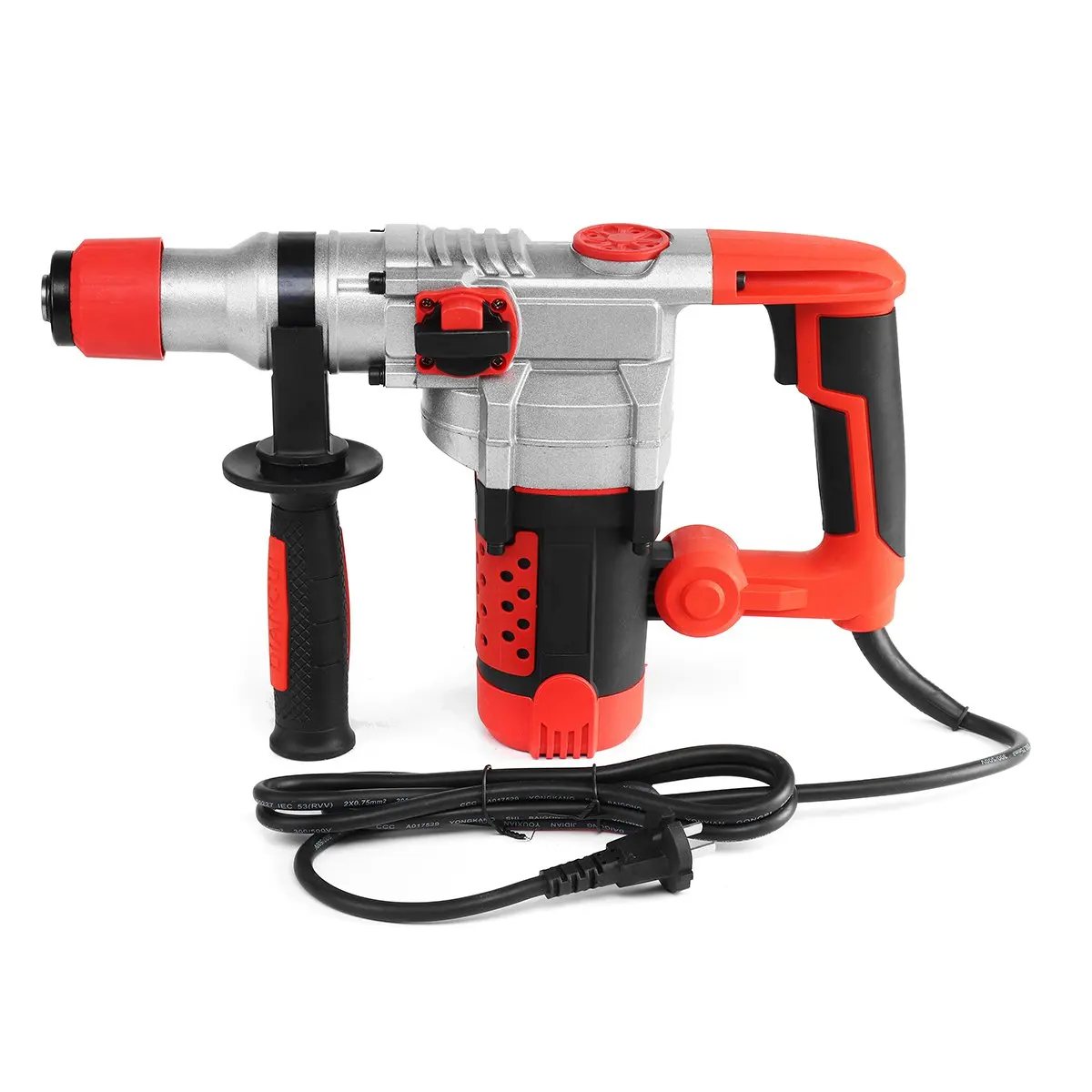 

2200W 220V Heavy Impact Electric Hammer Concrete Breaker 30S Quickly Breaks Industrial Power Tools