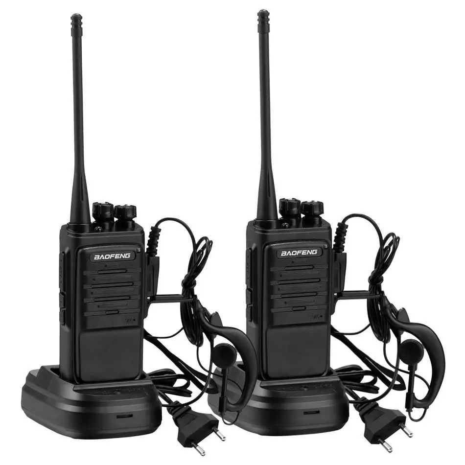 Новый BF 888S 400 470 MHz Walkie Talkie двухсторонний FCC CE RoHS радио наушник да 1500 мАч