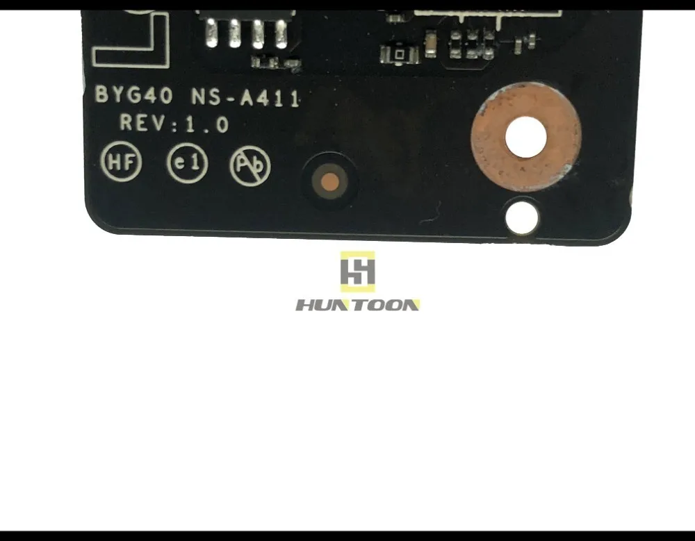 Высокое качество для ноутбука yoga 4 pro BYG40 NS-A411 power board Yoga 900-13IKB swith botton USB аудиоплата