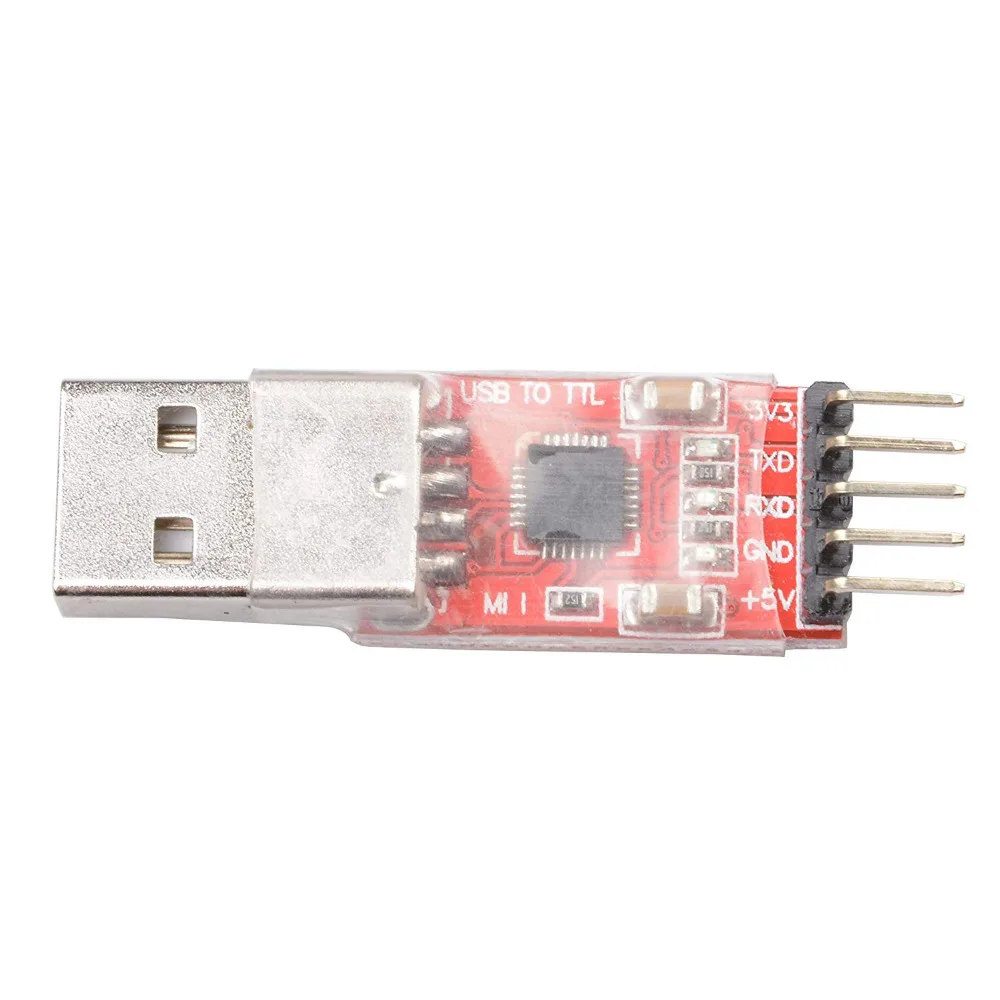 Модуль CP2102 USB в TTL serial UART STC с 5 шт. кабелей Dupont кабель для загрузки PL2303 обновление
