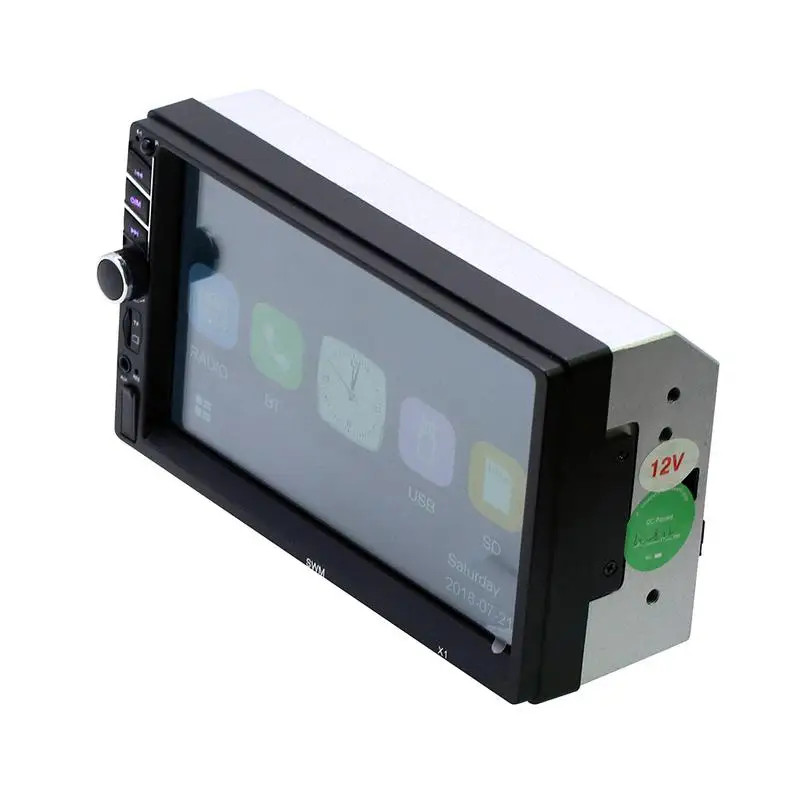 7 &quot2 DIN 1080 P MP5 автомобильный проигрыватель Bluetooth Сенсорный экран стерео