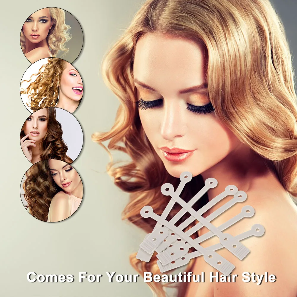 50 шт. многоразовые щипцы для завивки волос в салоне|Аксессуары укладки| |