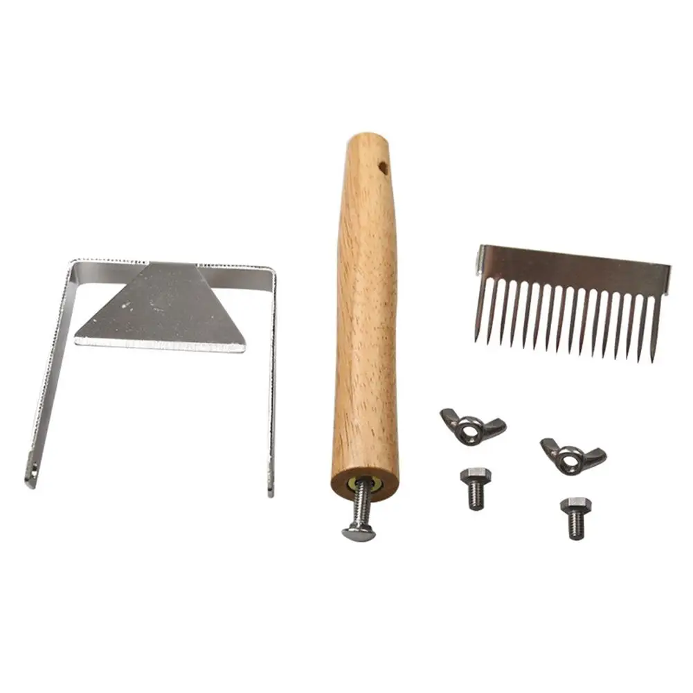 Регулируемая сбалансированная резка меда гребенчатая вилка из нержавеющей