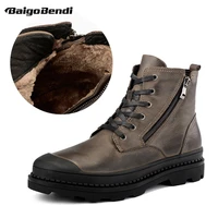 recommand must have super warm men retro ankle snow boots casual winter cotton shoes us size 11 12 13