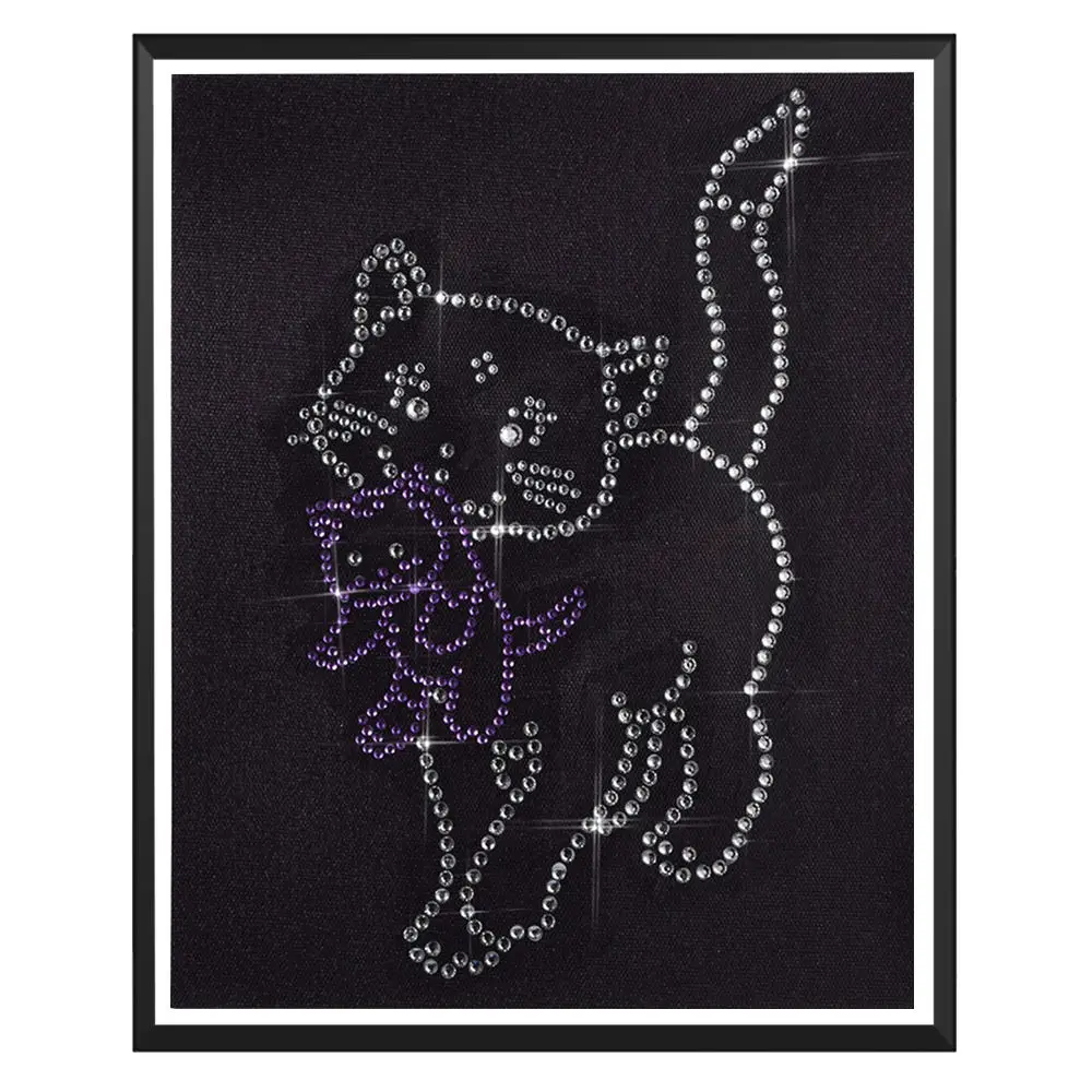 Cute cat 5d diamond Painting full square DIY Diamond Embroidery cross stitch kits Crystal chandeliers home decor | Дом и сад