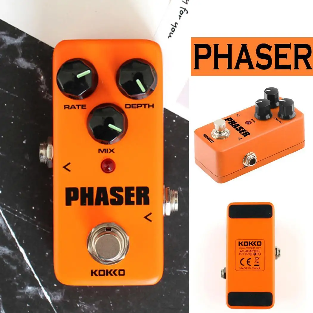 Новинка KOKKO FPH2 Phaser Мини педаль эффектов для электрогитары теплый аналоговый
