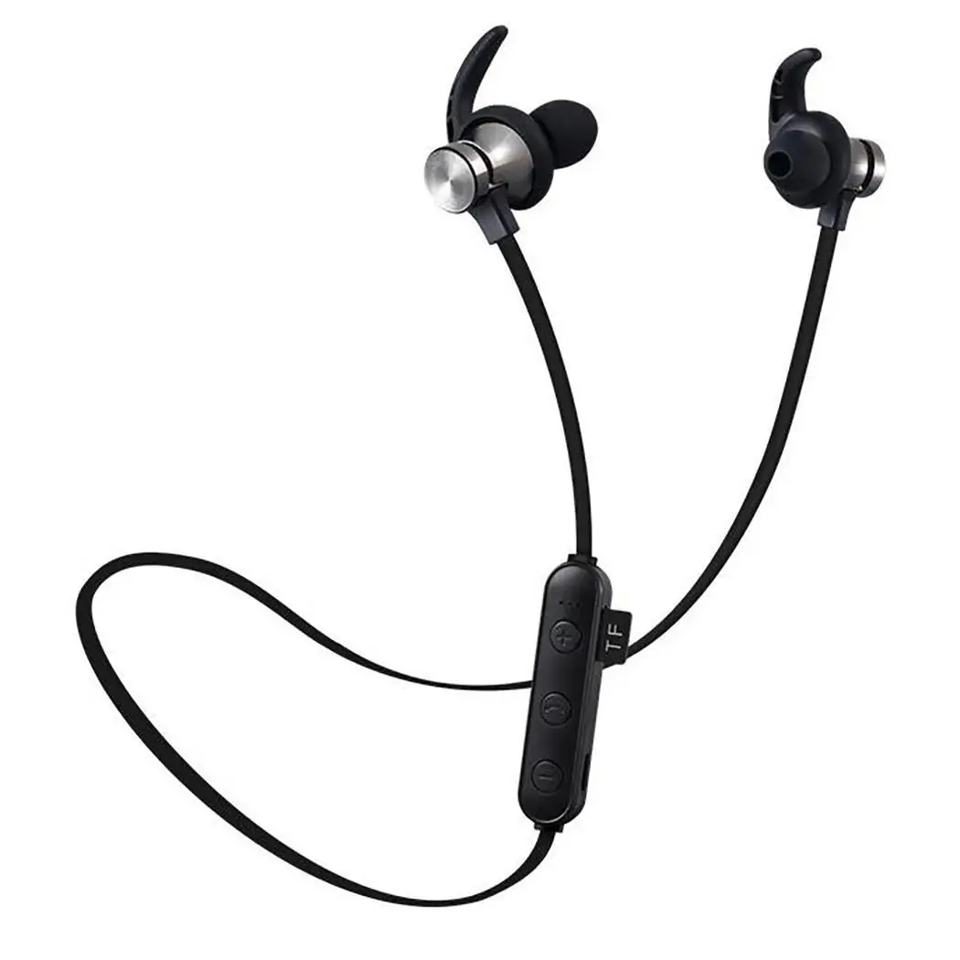 Беспроводная Спортивная Bluetooth гарнитура TF карта Магнитная функция стерео