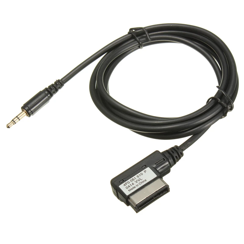 Авто 1 5 м музыка Интерфейс AMI MMI до 3 мм аудио AUX MP3 кабель с адаптером для VW/Jetta