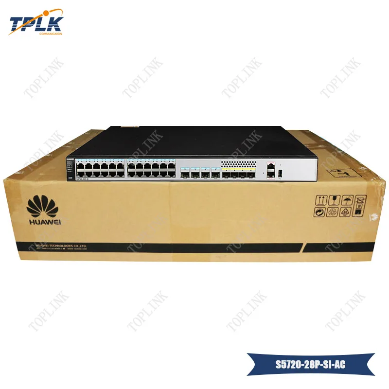 100% оригинальный дешевый коммутатор Hua wei S5720 Ethernet 28P SI AC сетевой SFP 10/100/1000