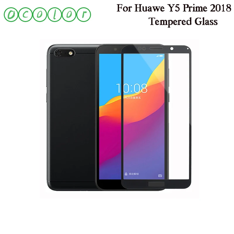 Ocolor для Huawe Y5 Prime 2018 закаленное Стекло 5 45 ''Экран протектор Сталь замена пленки