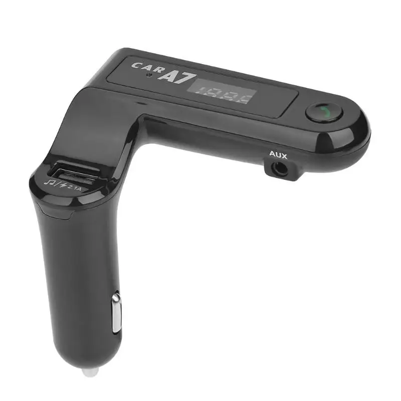 Беспроводной Bluetooth fm передатчик AUX модулятор Автомобильный комплект MP3 плеер
