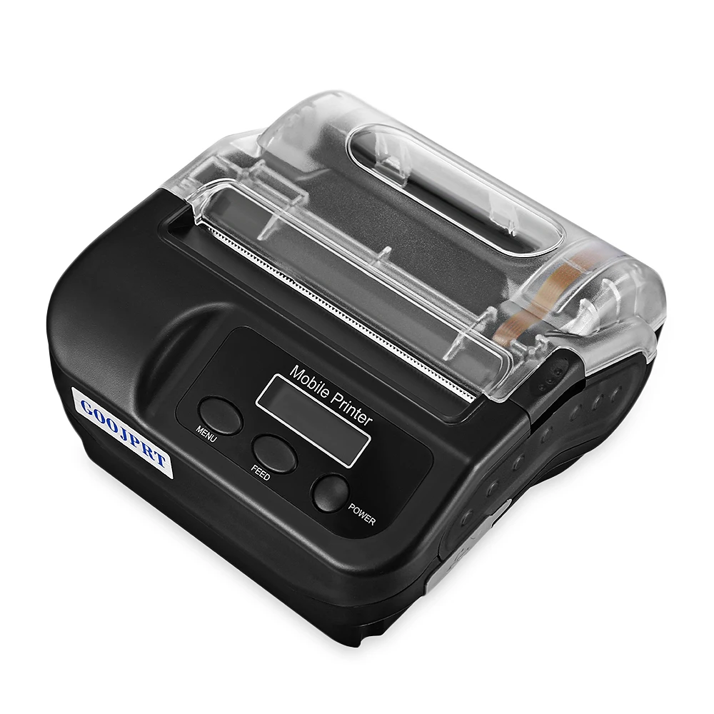 Новый GOOJPRT SP400 80 мм Портативный Bluetooth Термопринтер для печати этикеток машинка